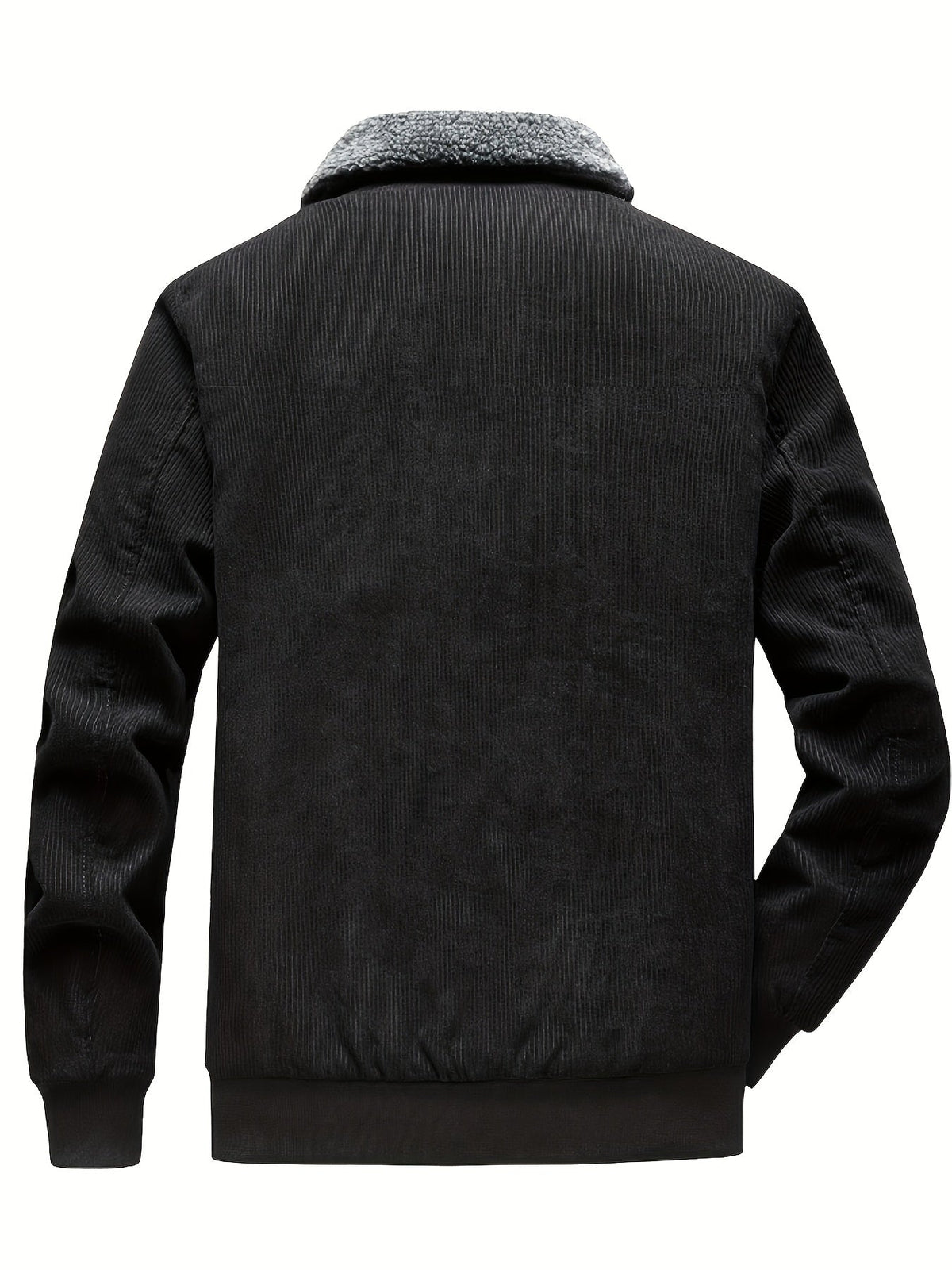 Padded Workwear Jacket with Plush Lining