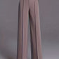 High-Waisted Wide-Leg Trousers