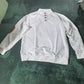 Stand Collar Button Henley Sweater
