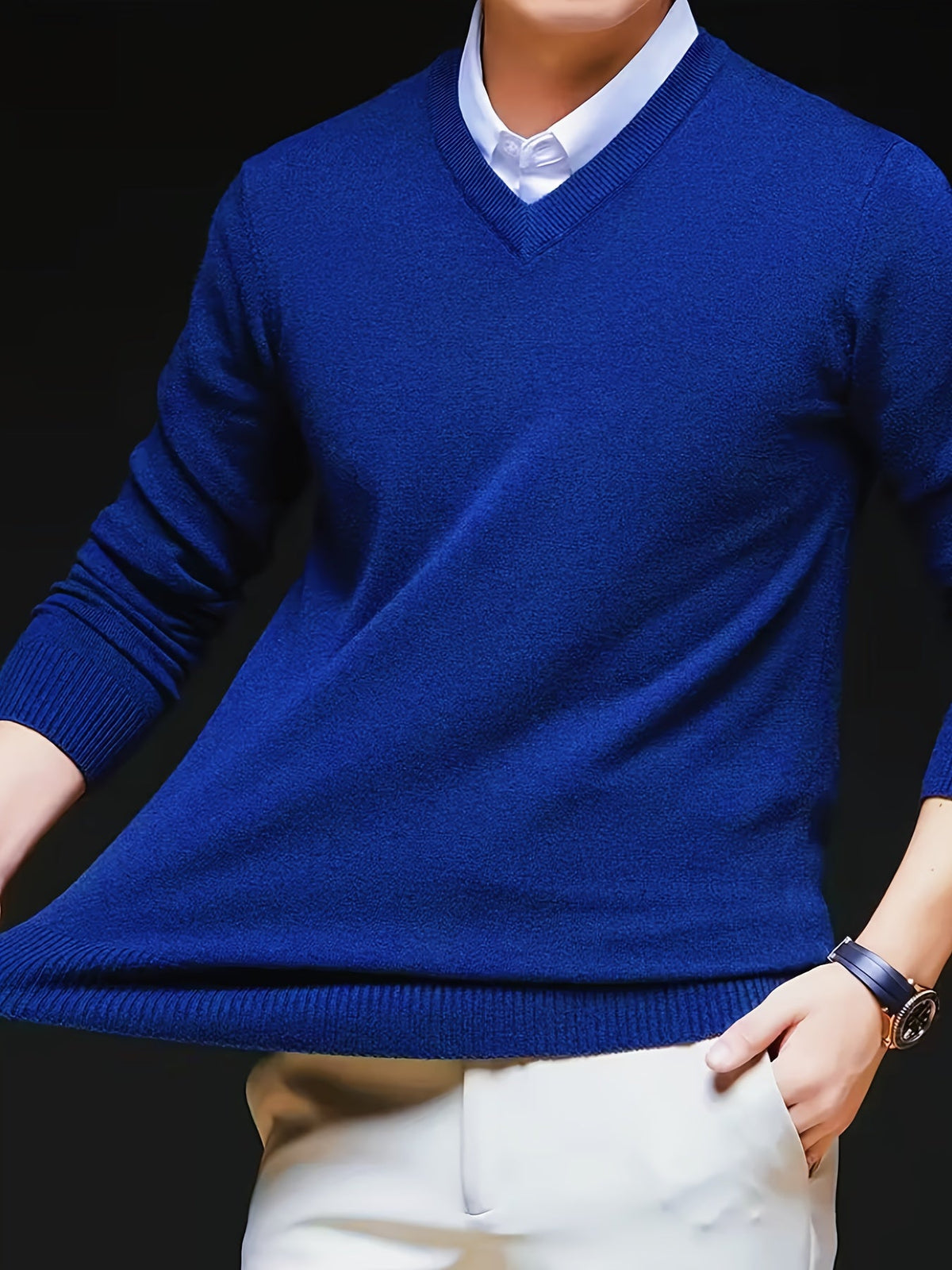 Classic V-Neck Pullover