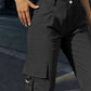 High-Waisted Wide-Leg Cargo Pants