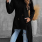 High-Low Drawstring Hoodie