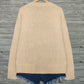 Cat-Print Knit Pullover
