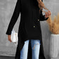 High-Low Drawstring Hoodie