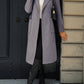 Tailored Belted Long Coat