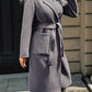 Tailored Belted Long Coat