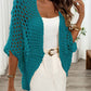 Open-Front Batwing Cardigan