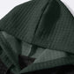Textured Color-Block Hoodie