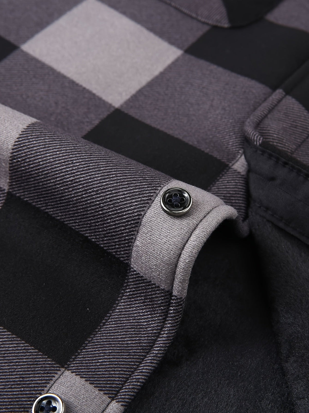 Hooded Check Shirt Jacket