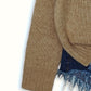 Cat-Print Knit Pullover