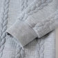 Textured High-Neck Sweatshirt