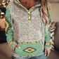 Western-Inspired Hooded Sweatshirt