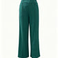 High-Waisted Wide-Leg Trousers
