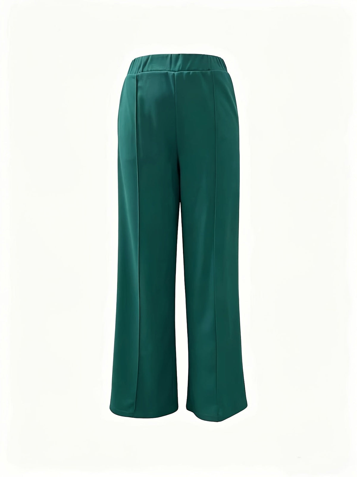 High-Waisted Wide-Leg Trousers