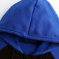 Color Block Zip-Up Hooded Jacket