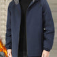 Fleece-Lined Hooded Jacket