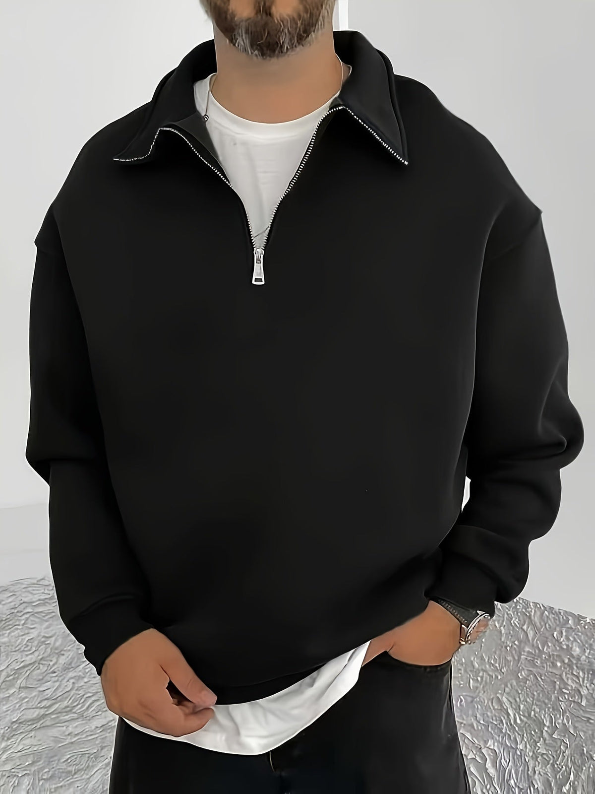 Half-Zip Sweatshirt