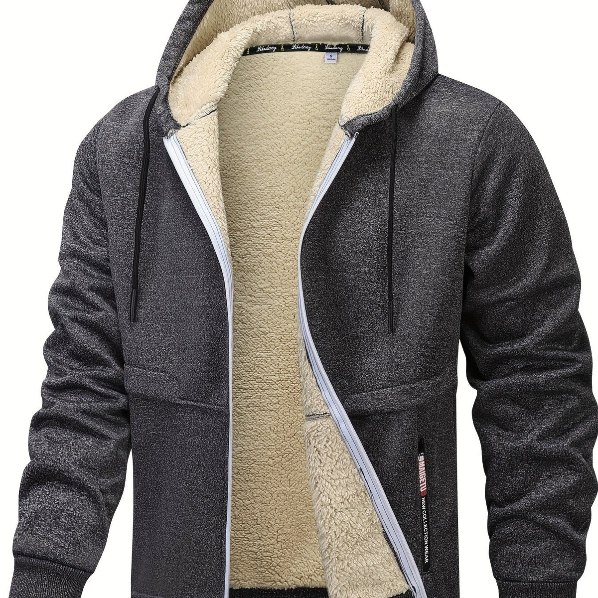 Hooded Zip-Up Jacket