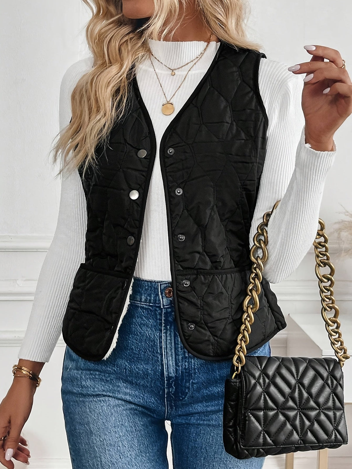 Reversible Quilted Vest