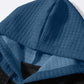 Textured Color-Block Hoodie