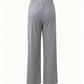 High-Waisted Wide-Leg Trousers