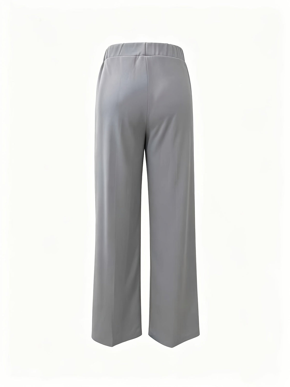 High-Waisted Wide-Leg Trousers