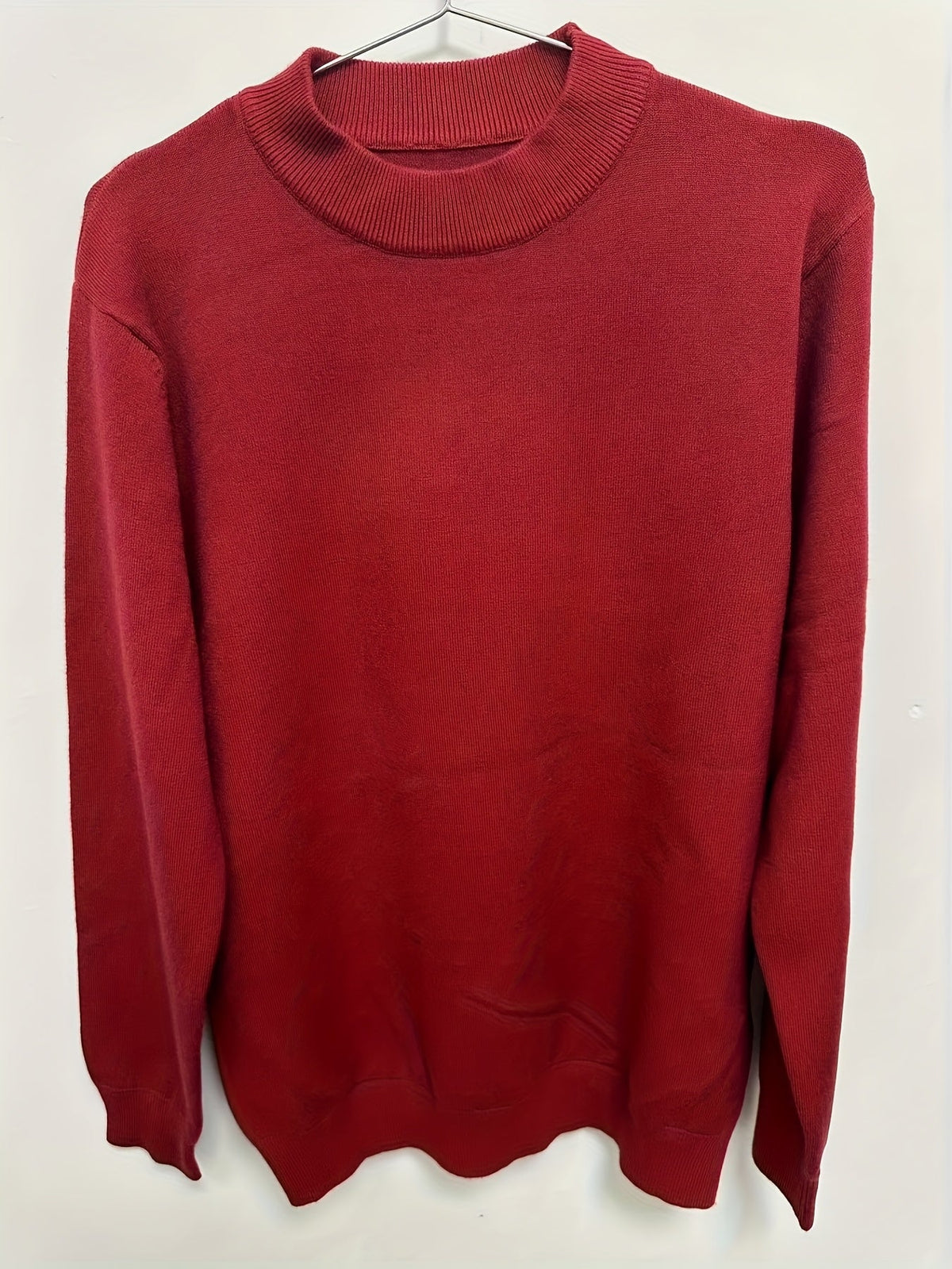 Refined Mock-Neck Sweater