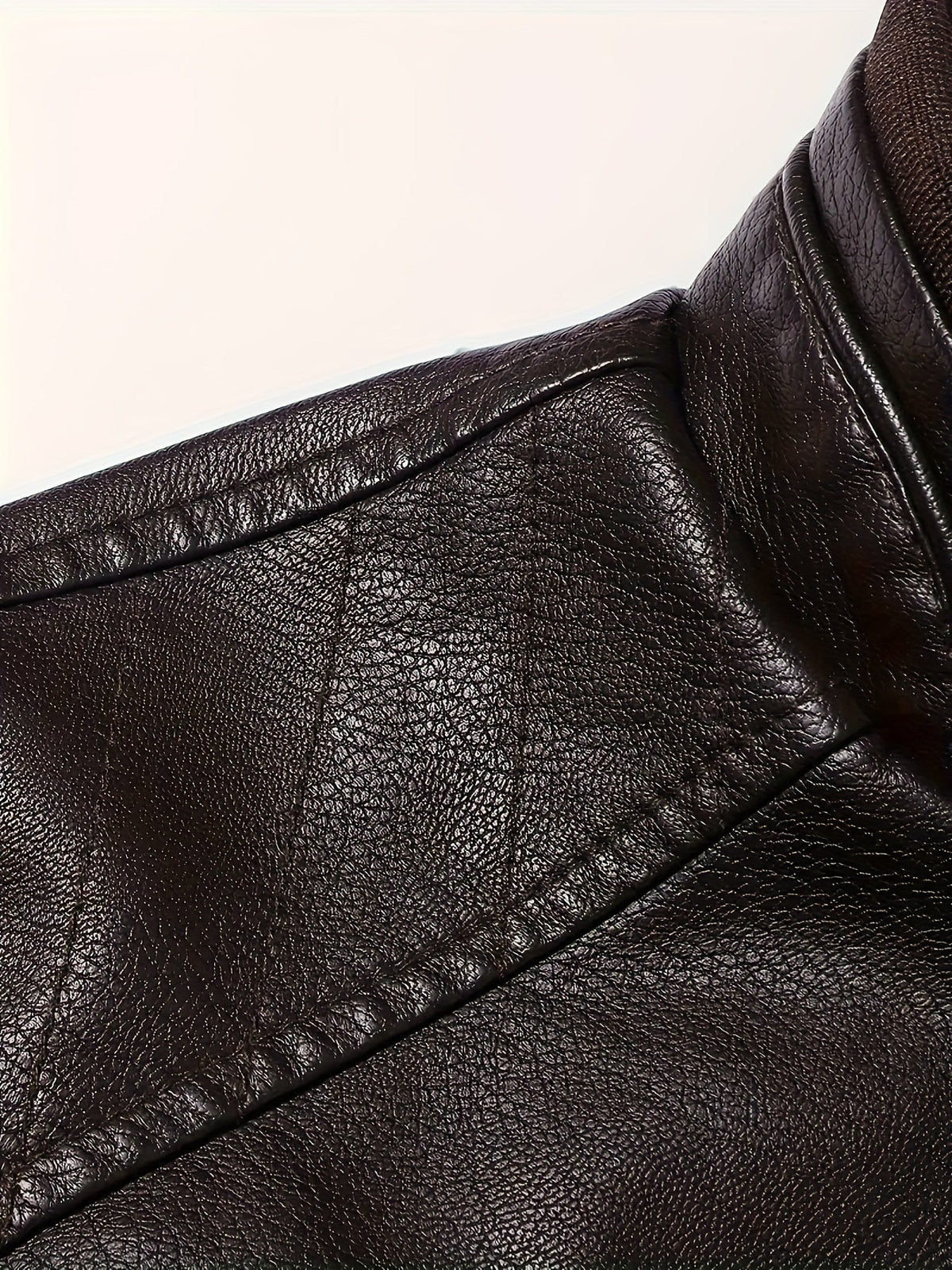 Classic Stand-Collar Moto Jacket