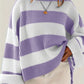 Relaxed Colourblock Knit Sweater