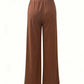 High-Waisted Wide-Leg Trousers