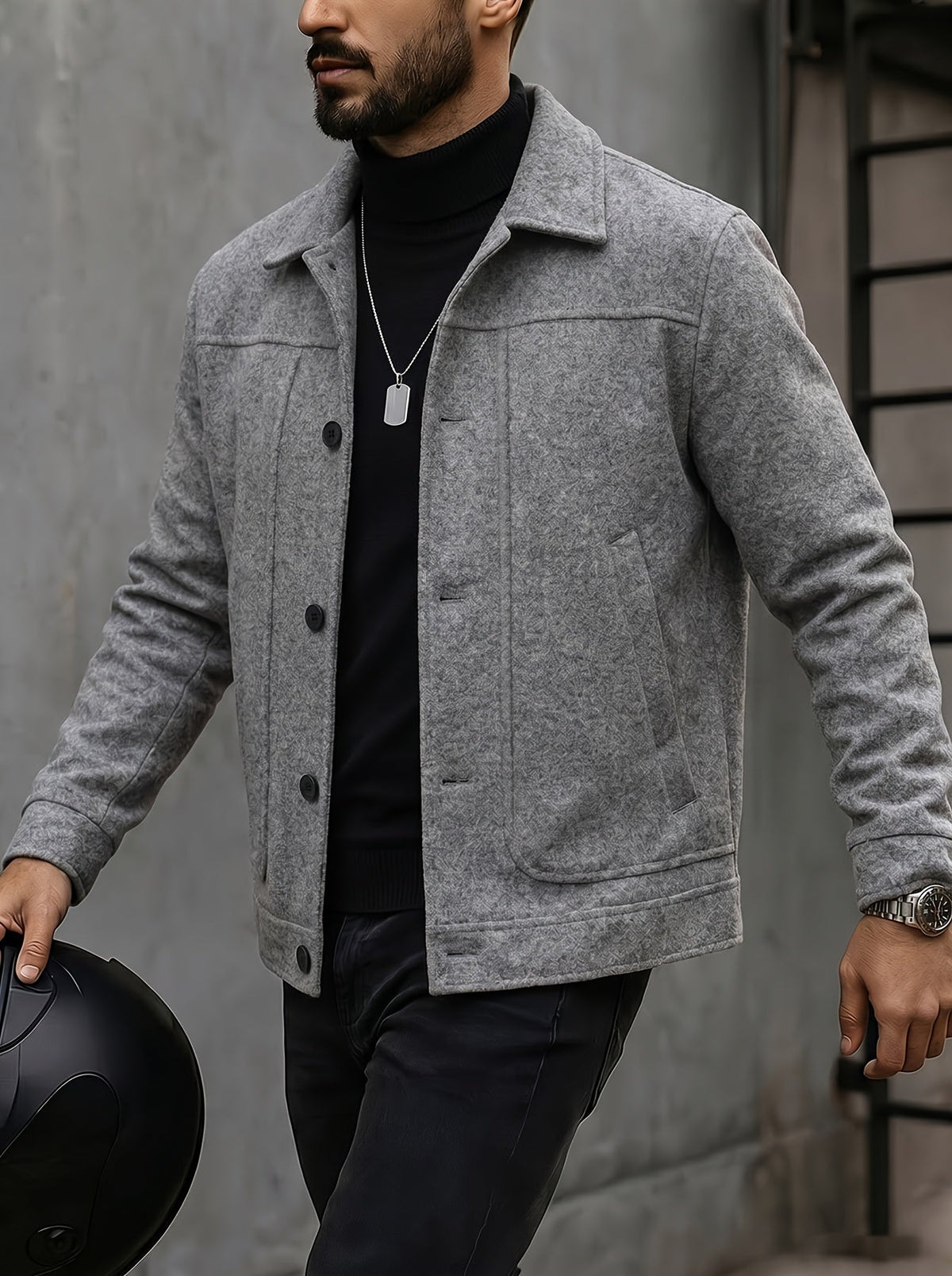 Everyday Jacket in Space Grey