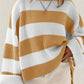 Relaxed Colourblock Knit Sweater