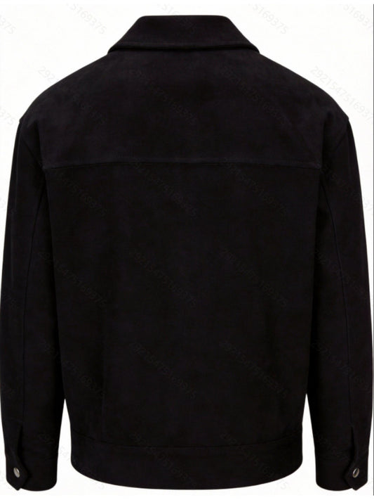 Modern Lapel Utility Jacket