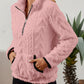 Half-Zip Textured Pullover