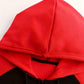 Color Block Zip-Up Hooded Jacket