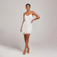 Fringe and Feather Party Dress
