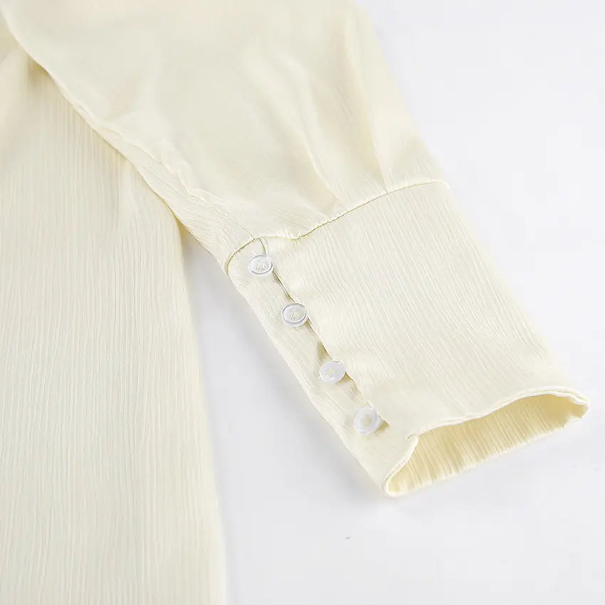 Tarkem - Crinkle Pleat Two-Piece Set