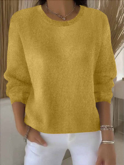 Relaxed Everyday Knit Sweater