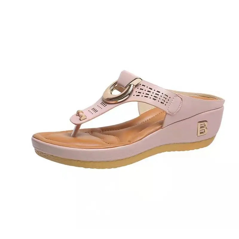 Jovyn - Wedge Sandals Platform Thongs