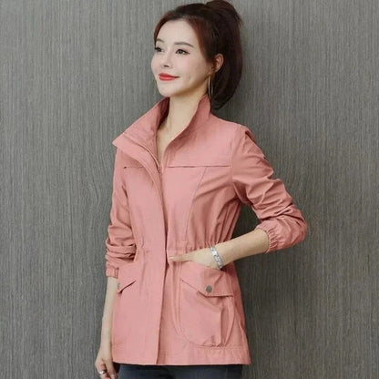Waterproof Cinched-Waist Jacket
