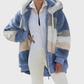 Multicolour Striped Puffer Jacket