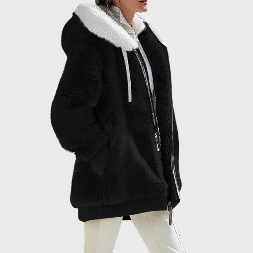 Multicolour Striped Puffer Jacket