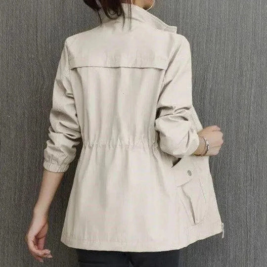 Waterproof Cinched-Waist Jacket