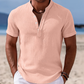 Summer Short Sleeve Button-Up Shirt