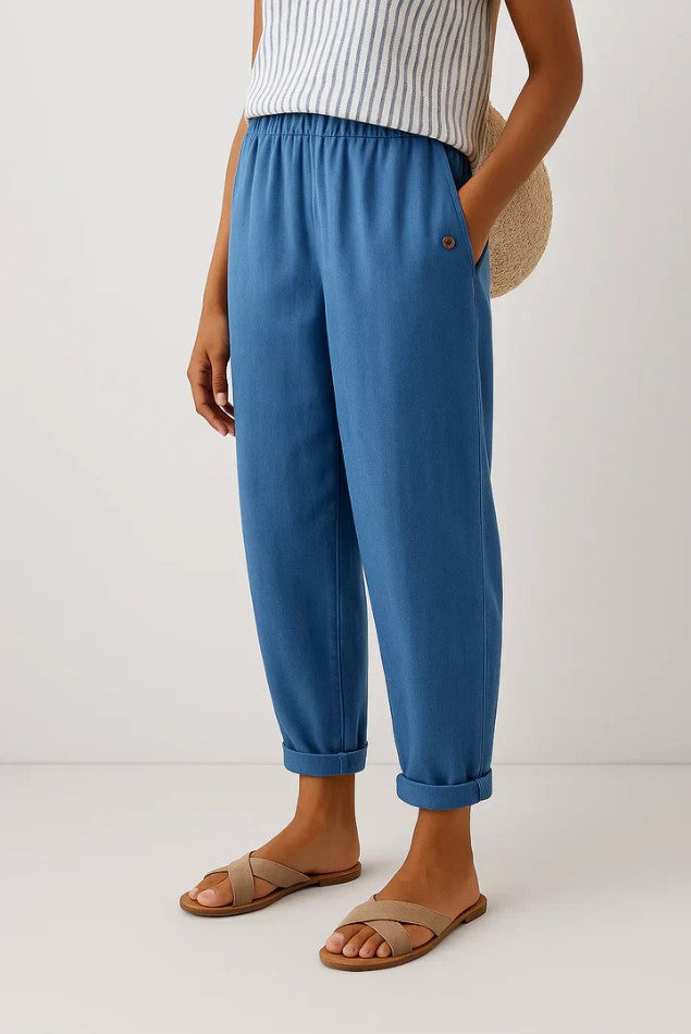 Everyday Straight-Leg Trousers