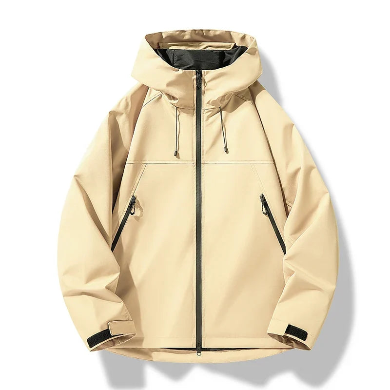 All-Weather Hooded Shell Jacket