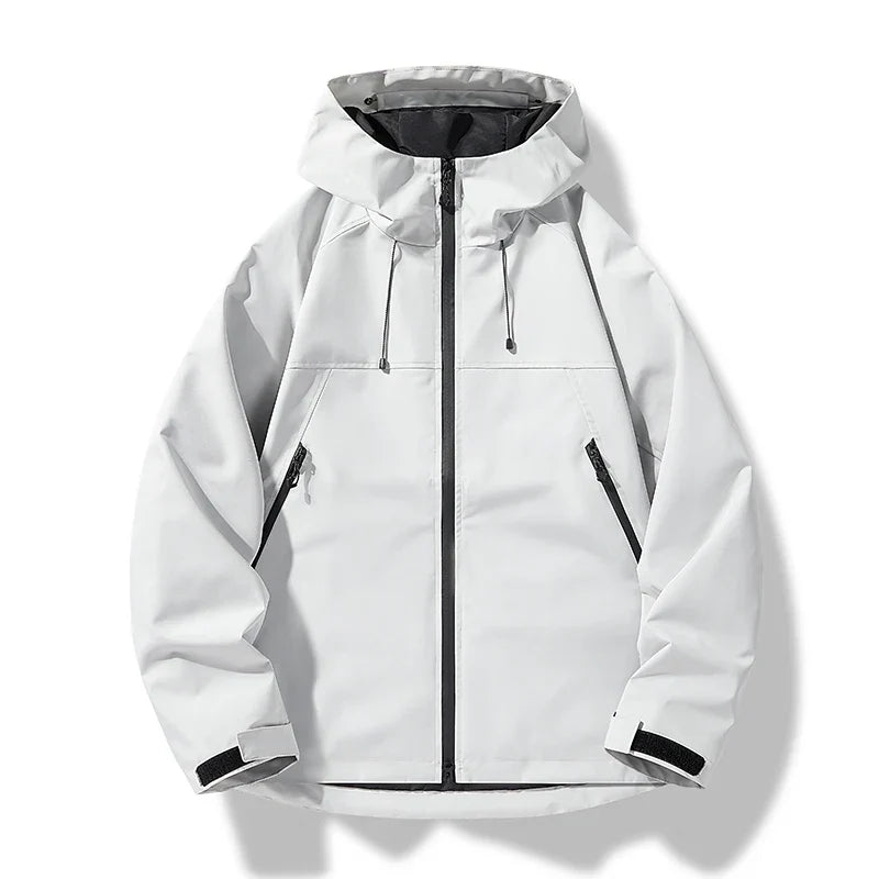 All-Weather Hooded Shell Jacket