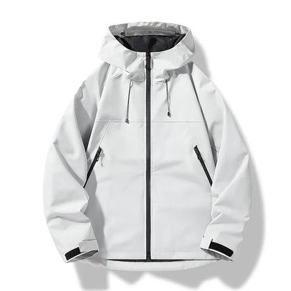 All-Weather Hooded Shell Jacket