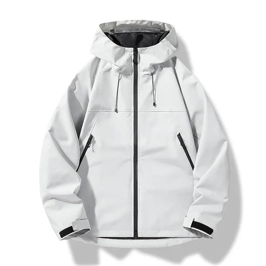 All-Weather Hooded Shell Jacket