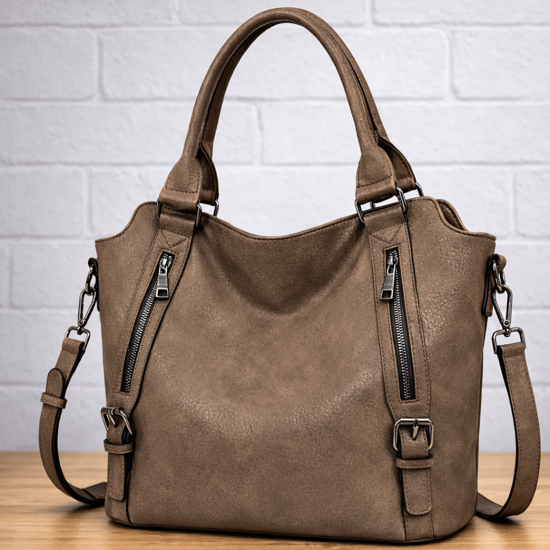 Quilted Crossbody Strap Bag